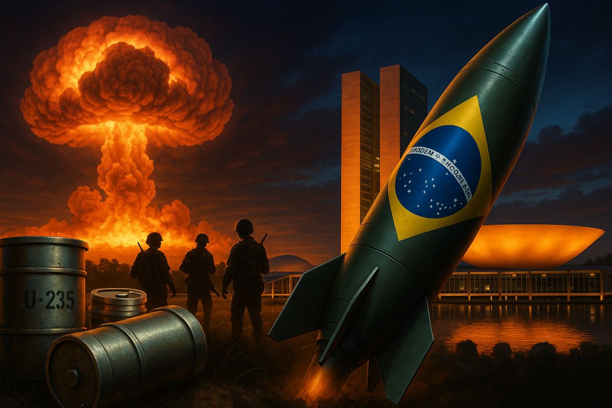 Ministro de Minas e Energia defende debate sobre a bomba atômica nacional, tema esquecido desde os anos 1990, em um mundo cada vez mais instável