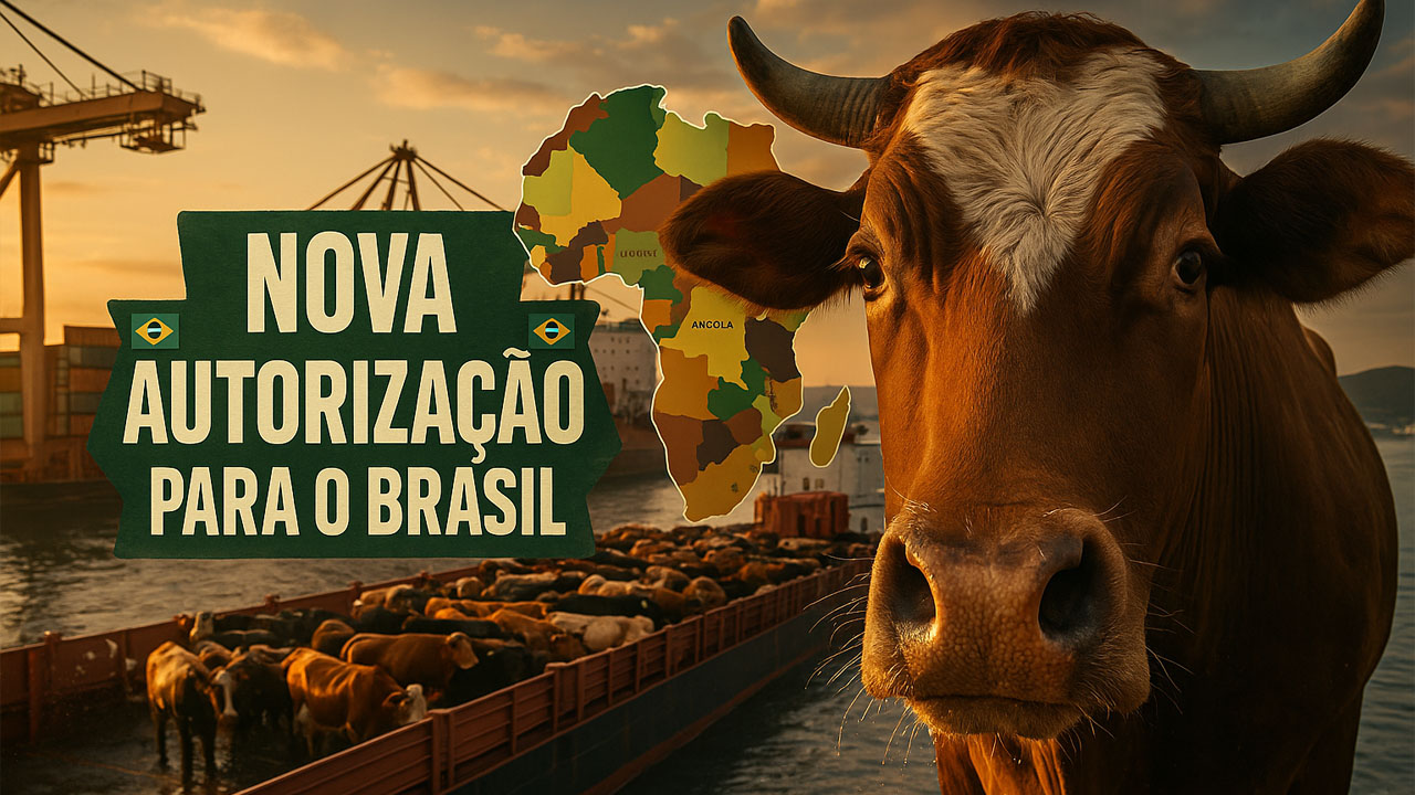 Nova autorização bovinos e bubalinos vivos do Brasil serão comprados por país africano e Porto de Lomé deve facilitar logística