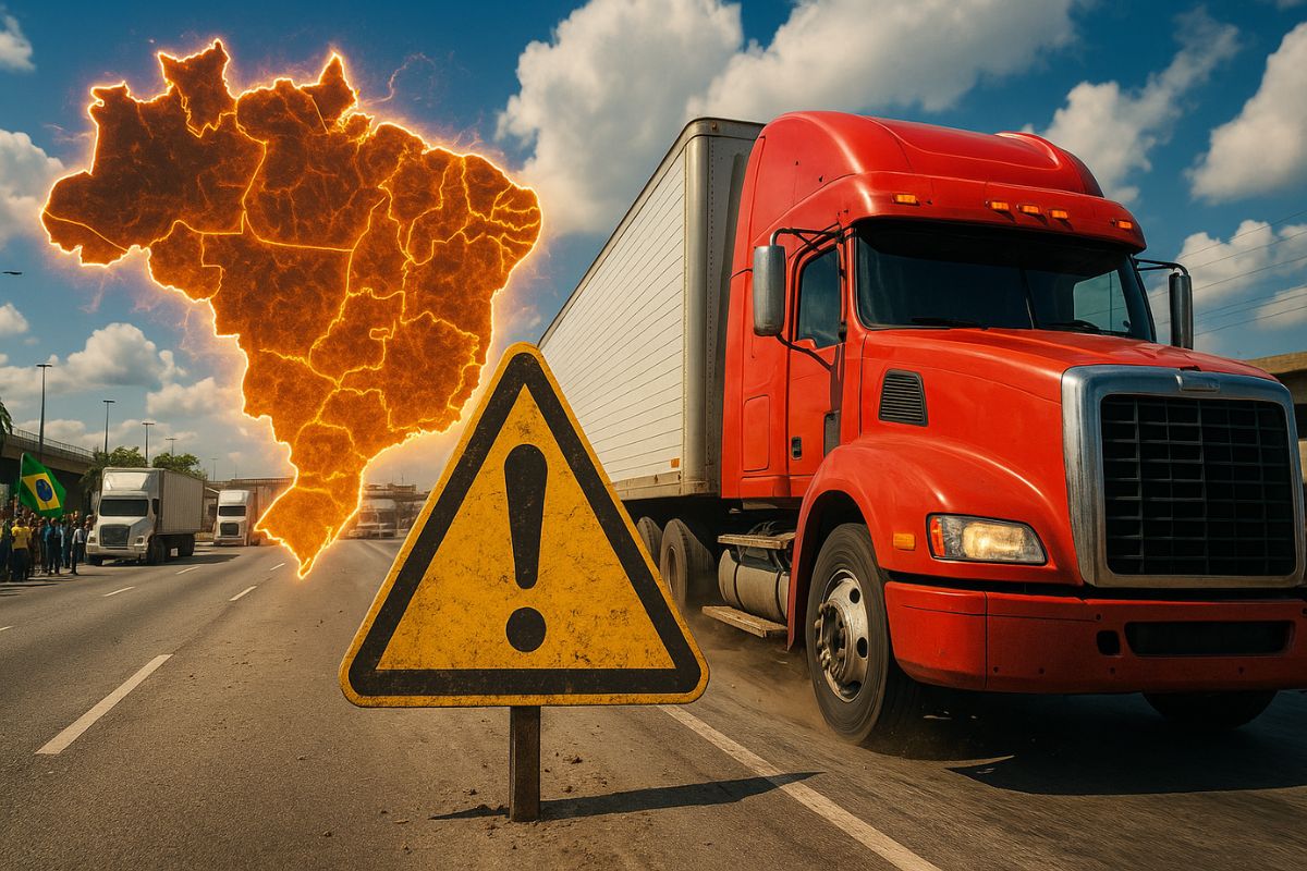 Número de motoristas de caminhão despenca, empresas alertam para apagão logístico e a profissão envelhecida ameaça o transporte de cargas no Brasil.