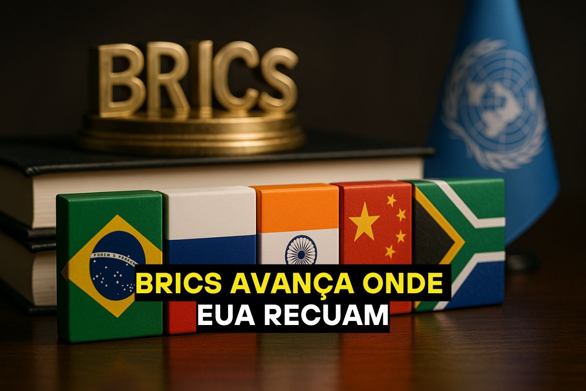 BRICS ampliam influência na ONU após retração dos Estados Unidos; bloco mira governança global e aproveita vácuo de poder para moldar normas.