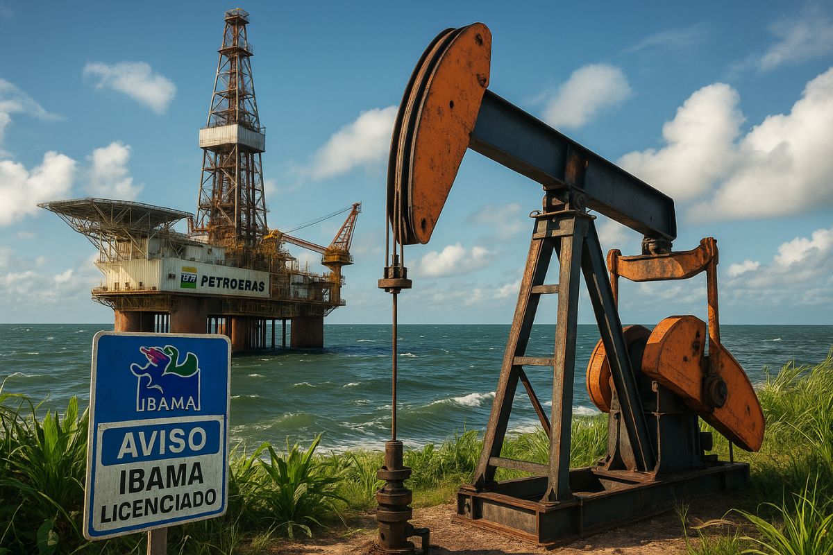 Petrobras avança na Margem Equatorial: Ibama avalia plano na Foz do Amazonas e decisão sobre licença ambiental pode liberar exploração de petróleo.