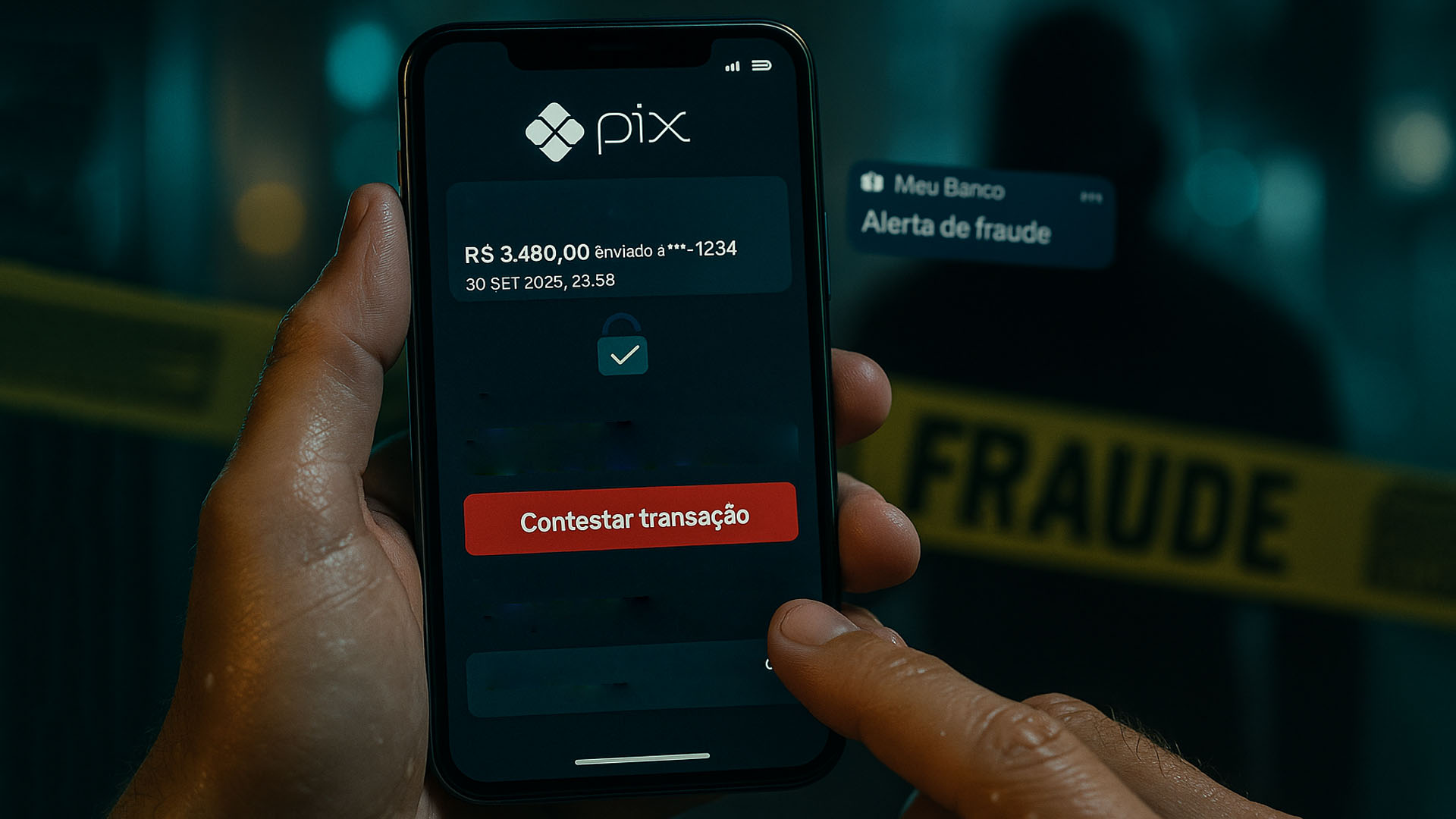 Pix passa a contar com novo botão de contestação que bloqueia valores enviados e acelera devolução em caso de golpe, a partir de 1º de outubro