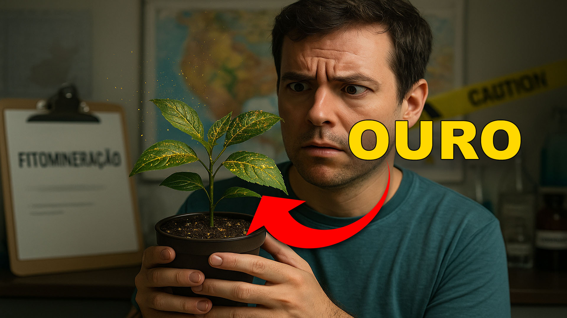 Planta que “produz ouro” em casa Fitomineração é real, mas exige solos auríferos e controle técnico, entenda a ciência, limites e usos ambientais