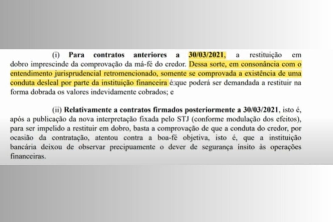 Préstamo consignado: decisión judicial manda suspender descuentos, devolver valores (hasta en doble) y pagar R$ 7 mil de daños morales a jubilado