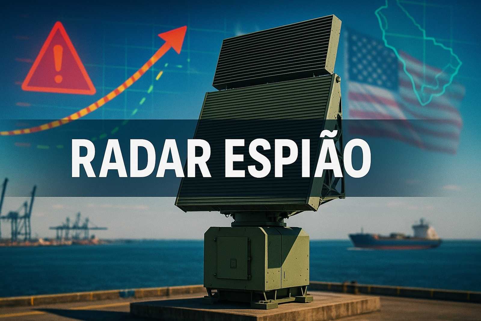Novo Radar espião americano rastreia com sucesso alvos aéreos e de superfície em ambientes marítimos