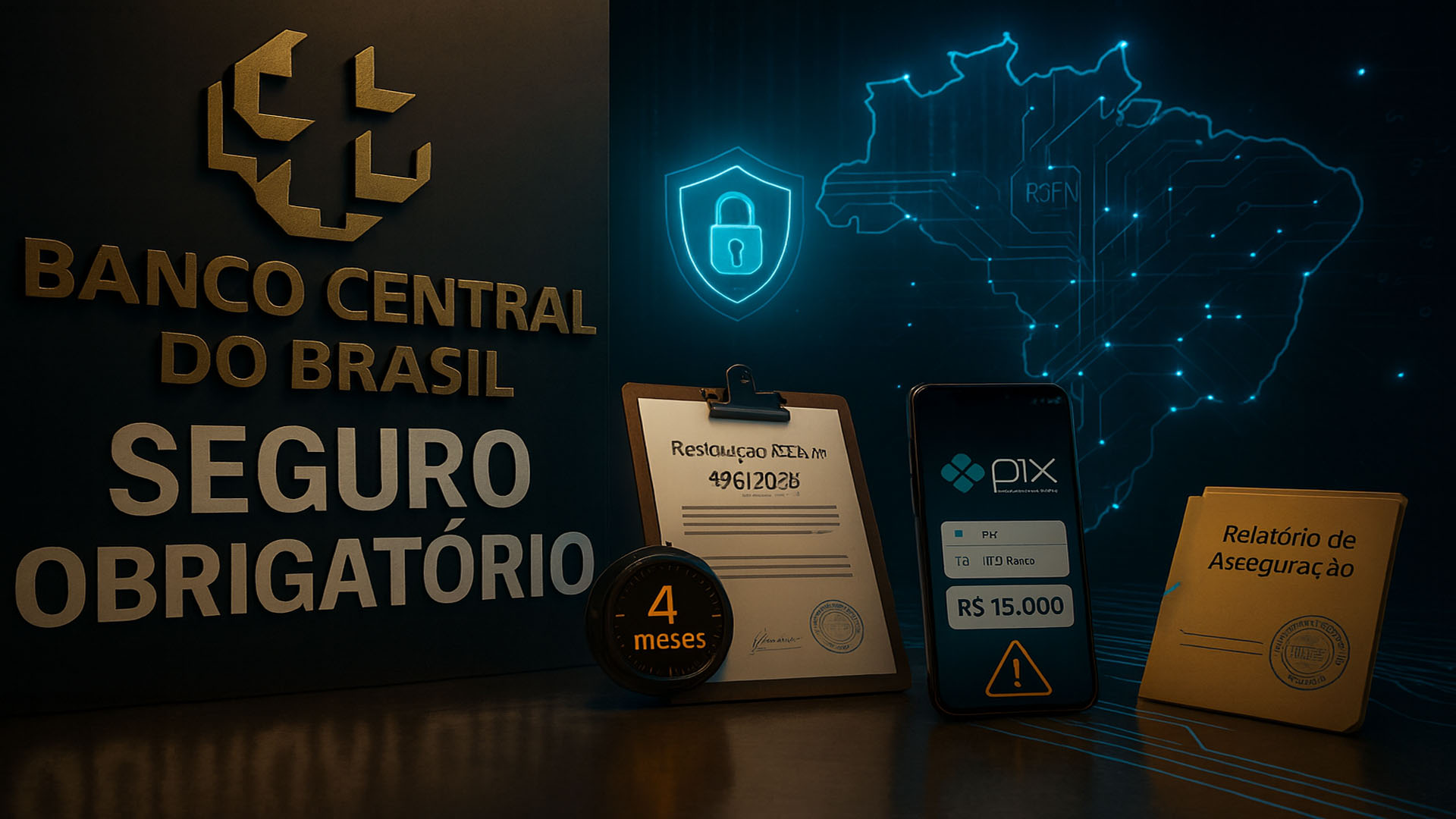 Resolução do Banco Central torna obrigatória a contratação de seguro de responsabilidade civil e de riscos operacionais para provedores de tecnologia