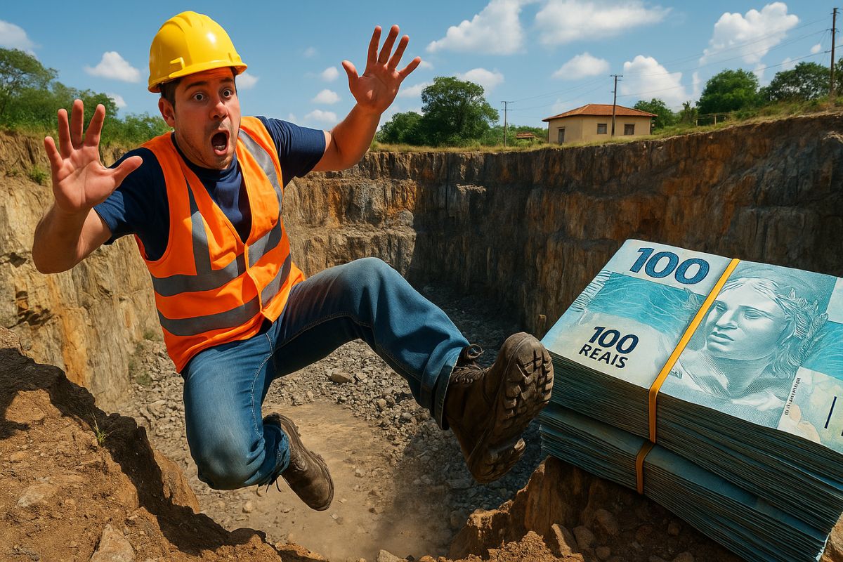 Trabalhador que caiu em pedreira de Imbuia terá indenização de R$ 1,24 milhão; município e empresa foram condenados por falhas graves de segurança.