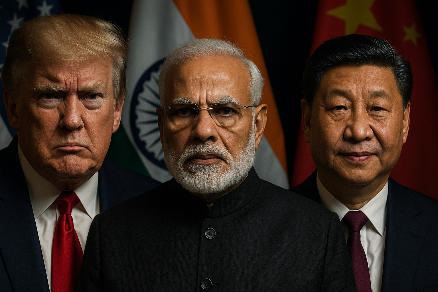 Trump impõe tarifas de 50% contra a Índia e acende alerta de guerra econômica cadeias globais em risco, exportações despencam e Modi é forçado a buscar apoio na China em apelo ao plano ‘China Plus One’