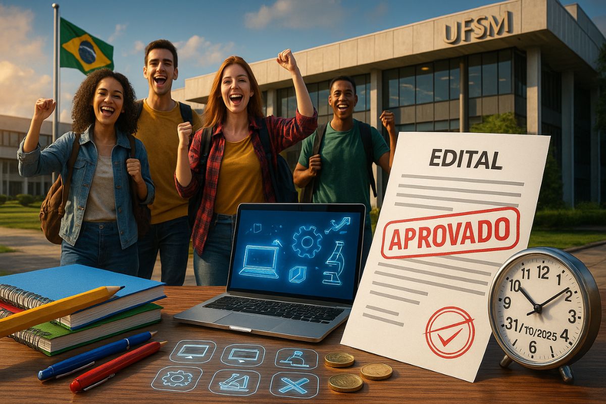 UFSM abre 635 vagas em cursos técnicos gratuitos para 2026; inscrições até 31 de outubro