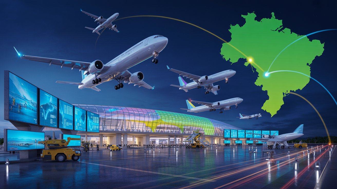 Novo aeroporto internacional no Nordeste pode transformar turismo, com alta tecnologia, apoio da ONU e foco em conectividade aérea.