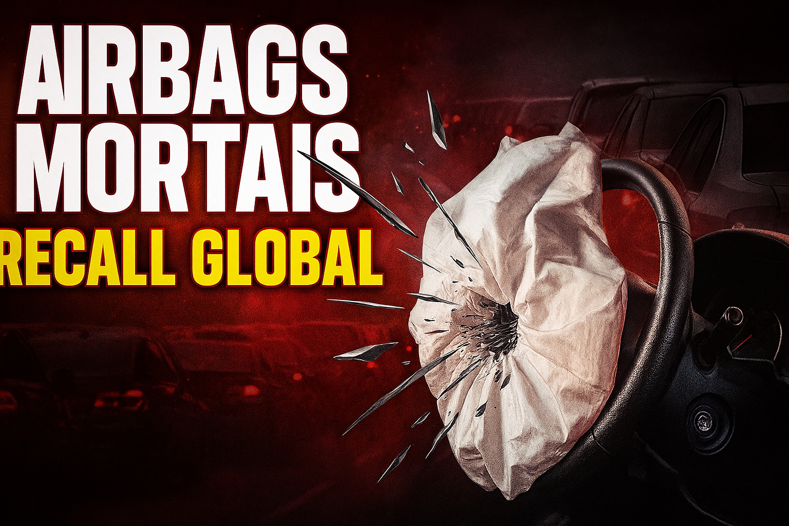 Airbags mortais da Takata: o maior recall da história afetou mais de 100 milhões de carros e ainda causa medo em motoristas no mundo inteiro