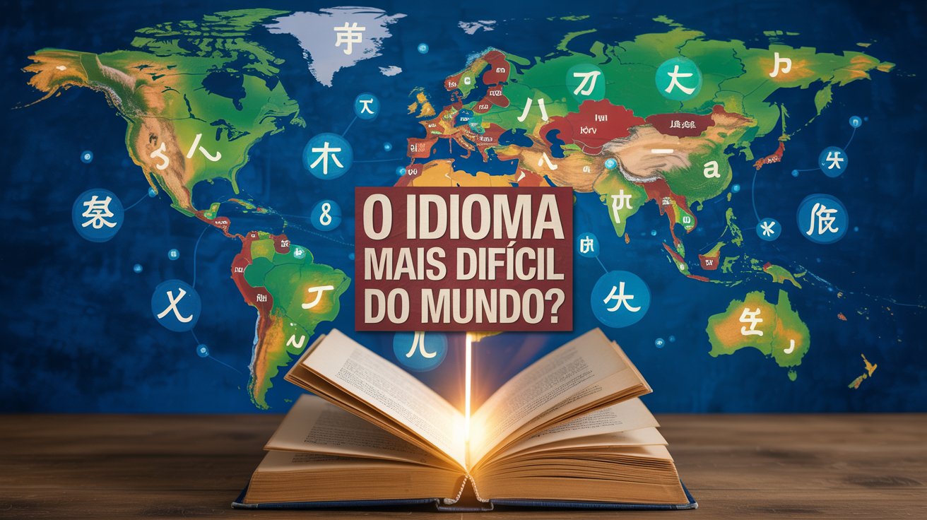 Descubra os 10 idiomas mais difíceis do mundo, com alfabetos únicos, gramáticas complexas e tons que desafiam até os mais dedicados.