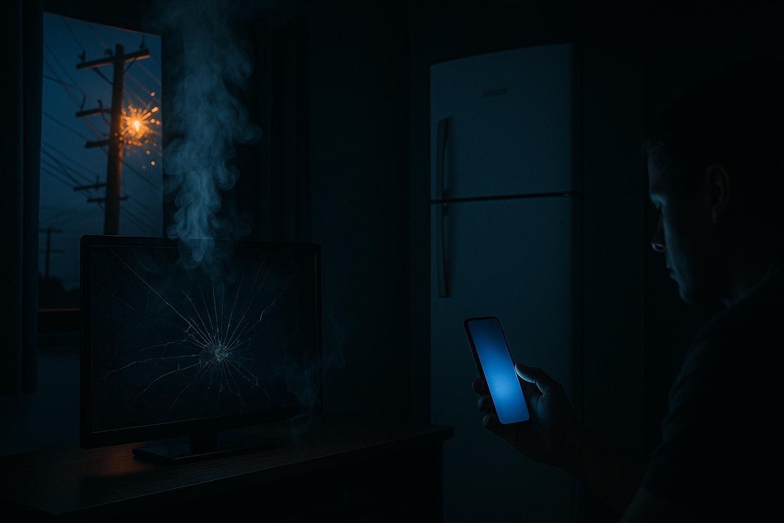 Apagão e queda de energia não saem de graça: consumidor que teve eletrodomésticos queimados pode exigir ressarcimento integral da concessionária e até indenização por danos morais