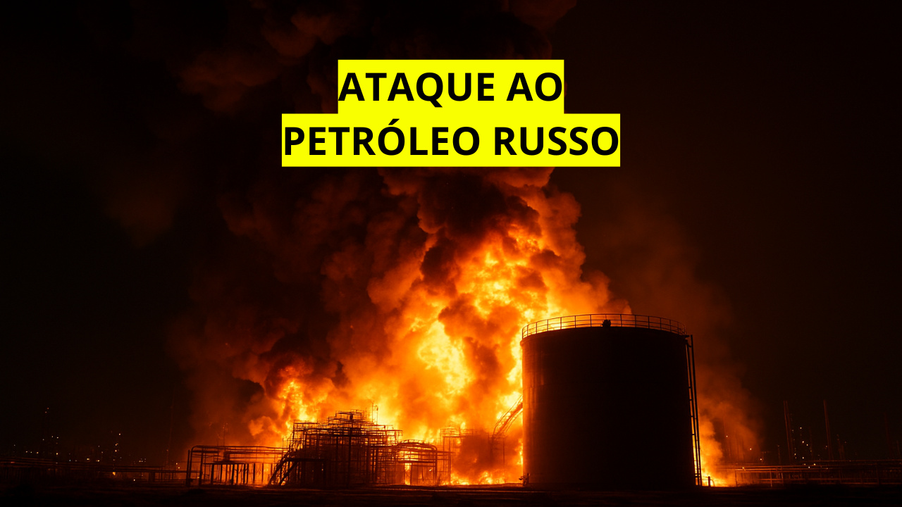 Militares da Ucrânia confirmam ataques contra instalações de petróleo russo em Bryansk e Samara. Ações miram reduzir exportações e afetar logística do Exército russo. Fonte: IA