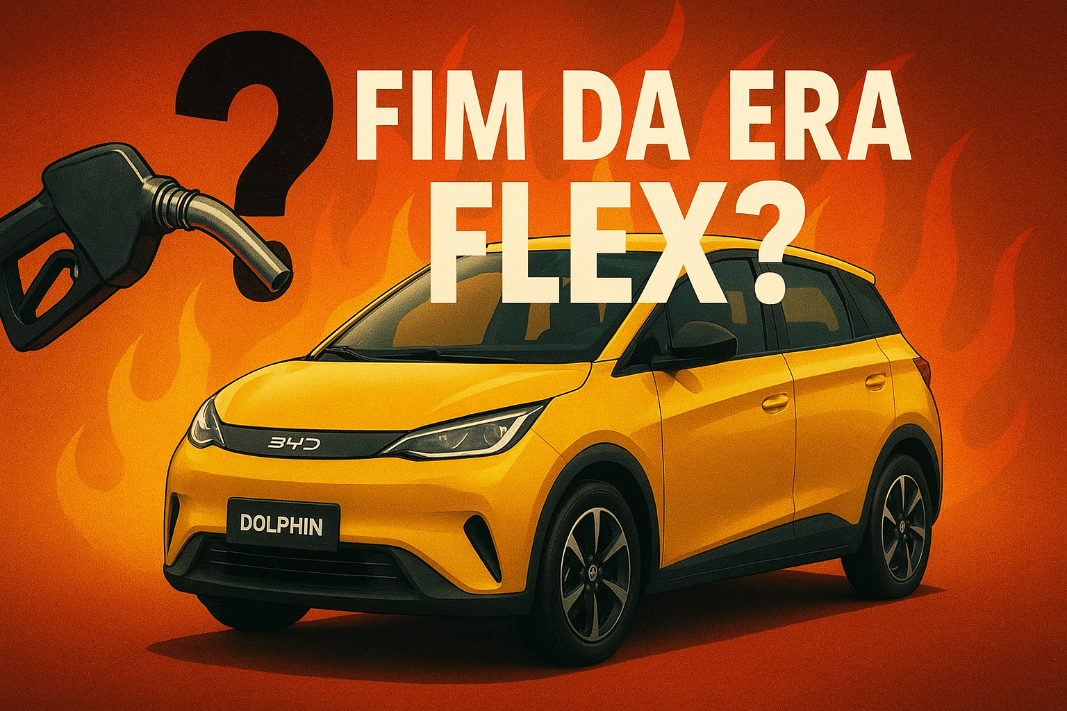 BYD Dolphin Mini invade o ranking e coloca os hatches brasileiros contra a parede