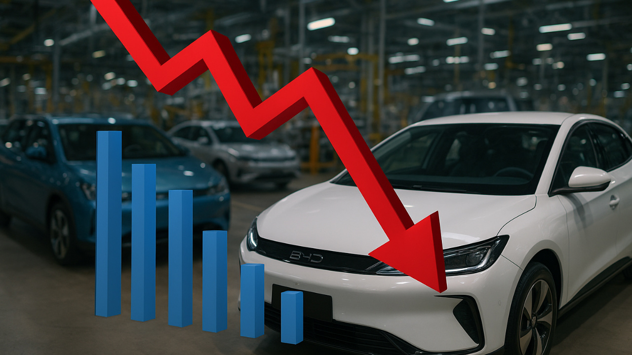 BYD prevê que até 100 montadoras podem falir na China devido ao fim da guerra de preços. Entenda os impactos no setor global e reflexos no Brasil, onde carros elétricos chineses já dominam o mercado. Fonte: IA