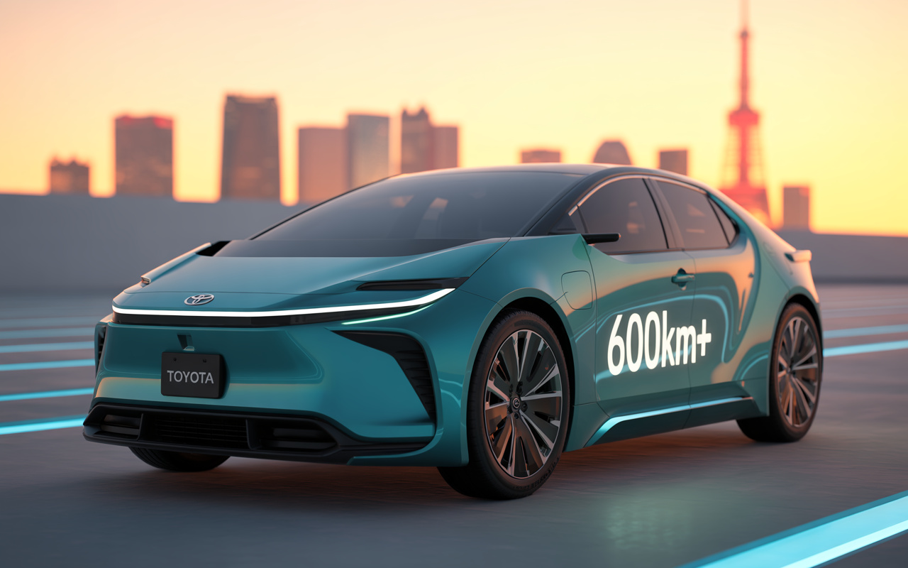 A gigante japonesa entra de vez no jogo: primeiro veículo elétrico da Toyota terá autonomia superior a 600 km e integra plano global de 9 lançamentos até 2026
