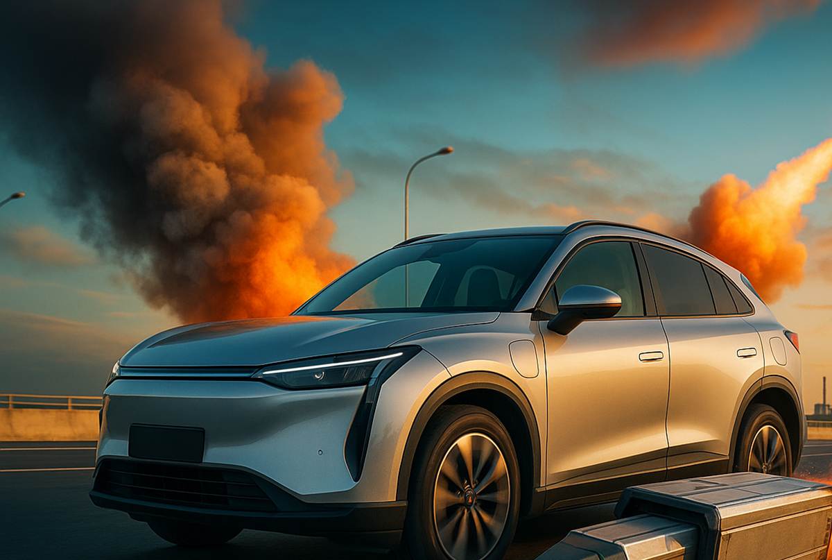 China testa carro elétrico que ejeta baterias como mísseis para evitar explosões, mas tecnologia divide especialistas e gera fortes críticas.