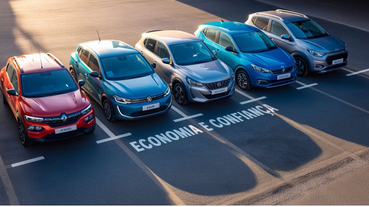 Confira os 5 melhores carros usados até R$ 50 mil segundo a Tabela Fipe. Modelos econômicos, com baixa manutenção e ótimo custo-benefício.