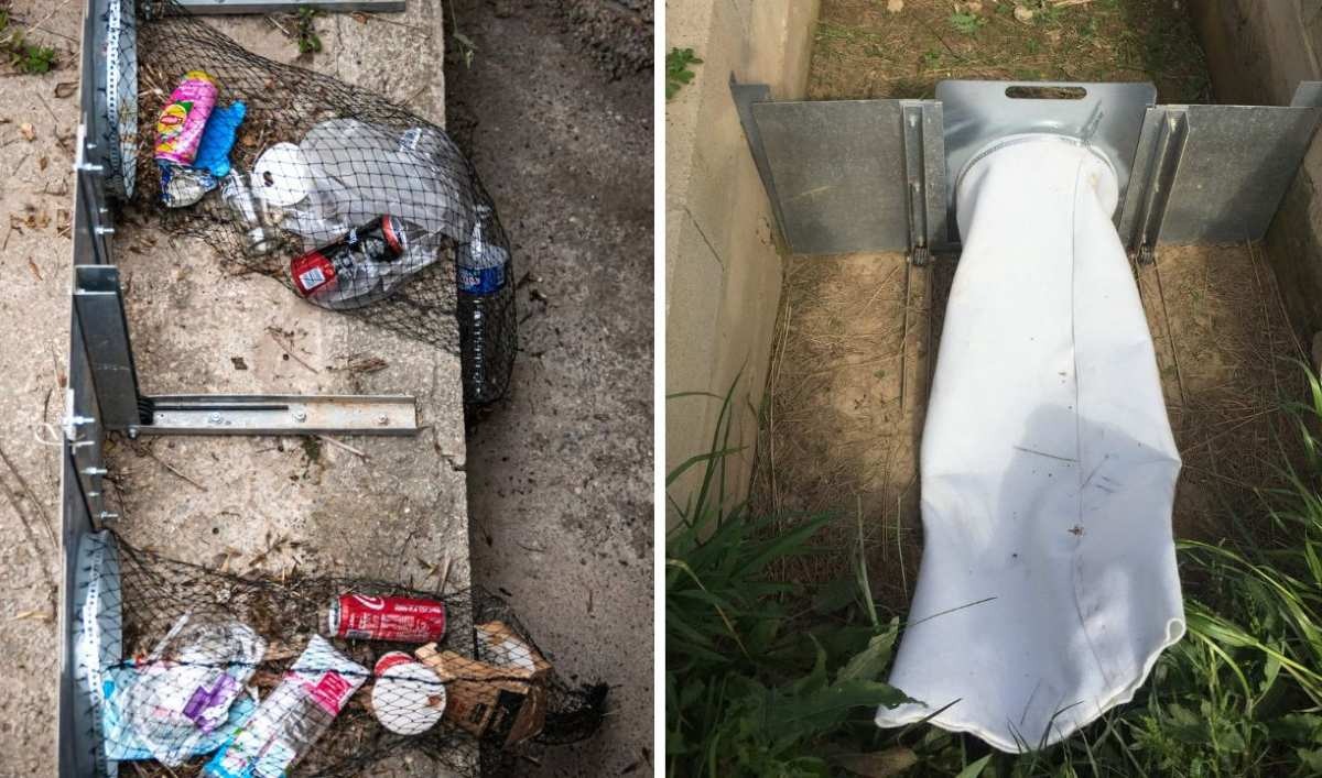 Sistema criado por inventor francês captura até 80% do lixo urbano nos bueiros, já funciona em 50 cidades e evita poluição marinha.