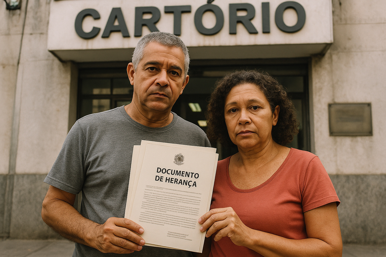 Fachada de cartório usada para ilustrar debate sobre cônjuge como herdeiro necessário no Código Civil.