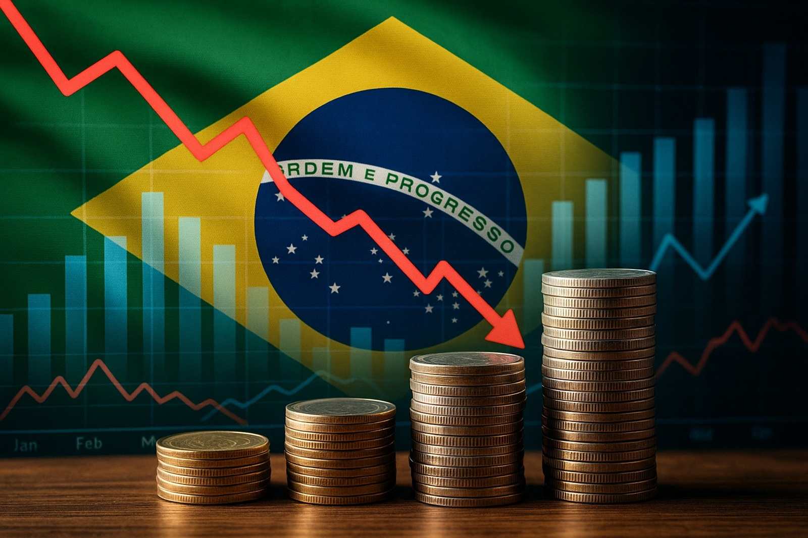 Brasil teve 14 anos de crises, cresce só 1,6% e carrega dívida de 81% do PIB — veja por que ficou para trás