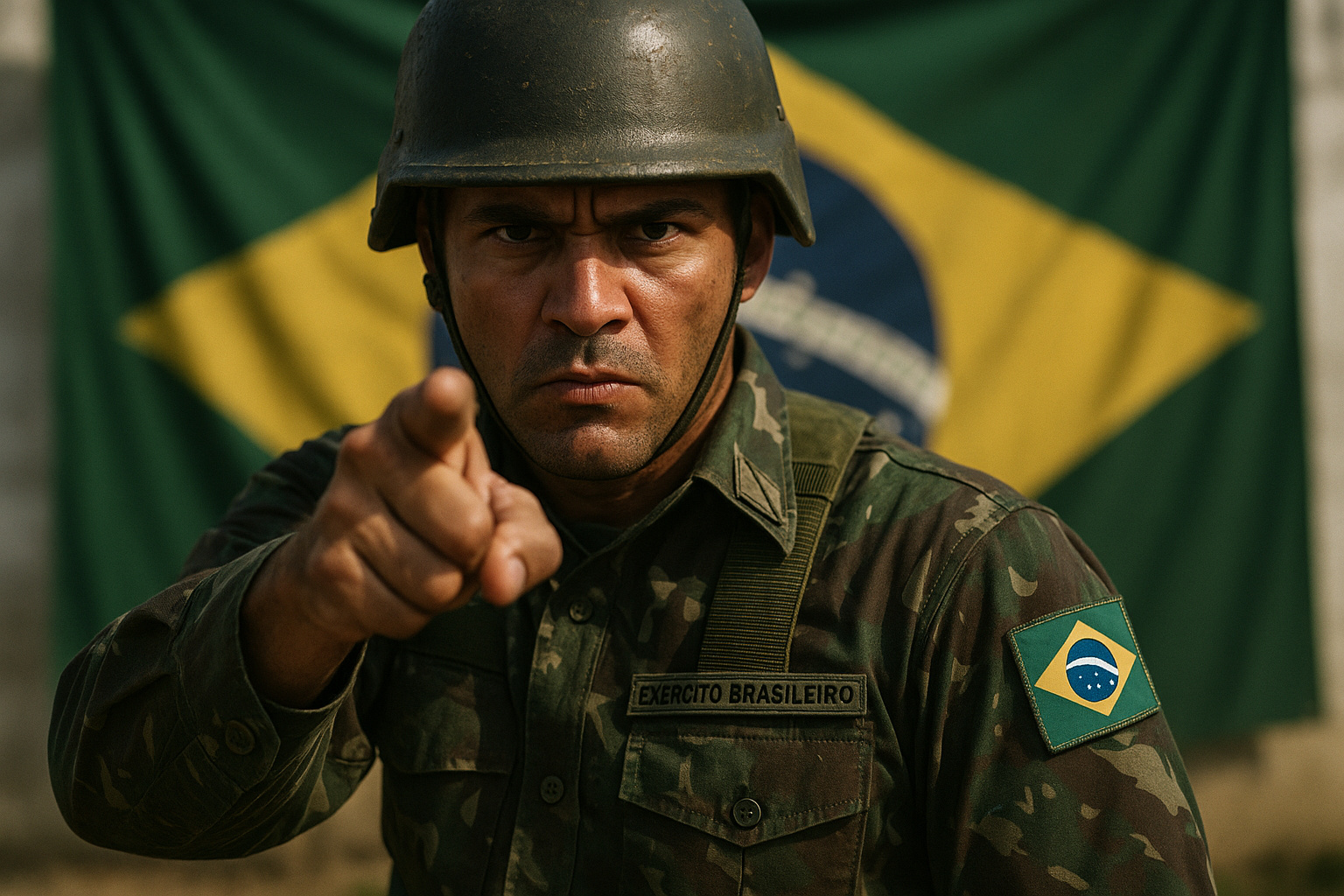 Exército brasileiro reforça segurança e impede atos em frente a quartéis em Brasília.