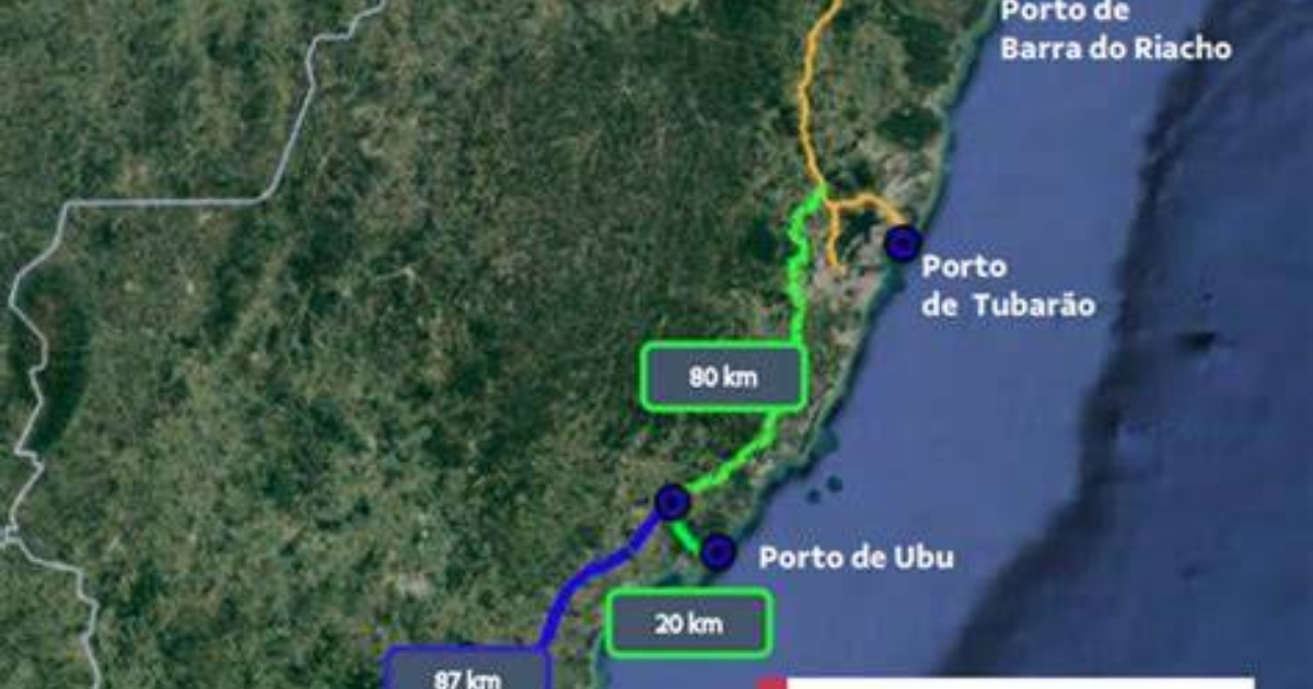 Impasse entre governo do Espírito Santo e Vale sobre ferrovia EF-118 expõe disputa de R$ 6 bi e futuro da logística regional.