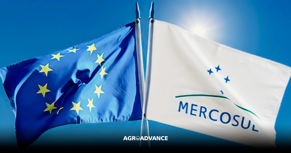 Acuerdo entre Unión Europea y Mercosur entra en la fase decisiva tras 20 años, trabado por Francia, sector agrícola y tensiones globales. (Imagen: agroadvance)