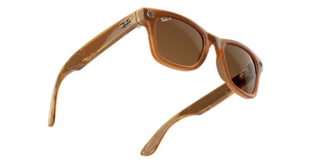 Gafas Meta Gen 2 en tono marrón, con énfasis en las varillas y grabación en 3K, reforzando la propuesta innovadora del dispositivo. (Imagen: Technobaboy)