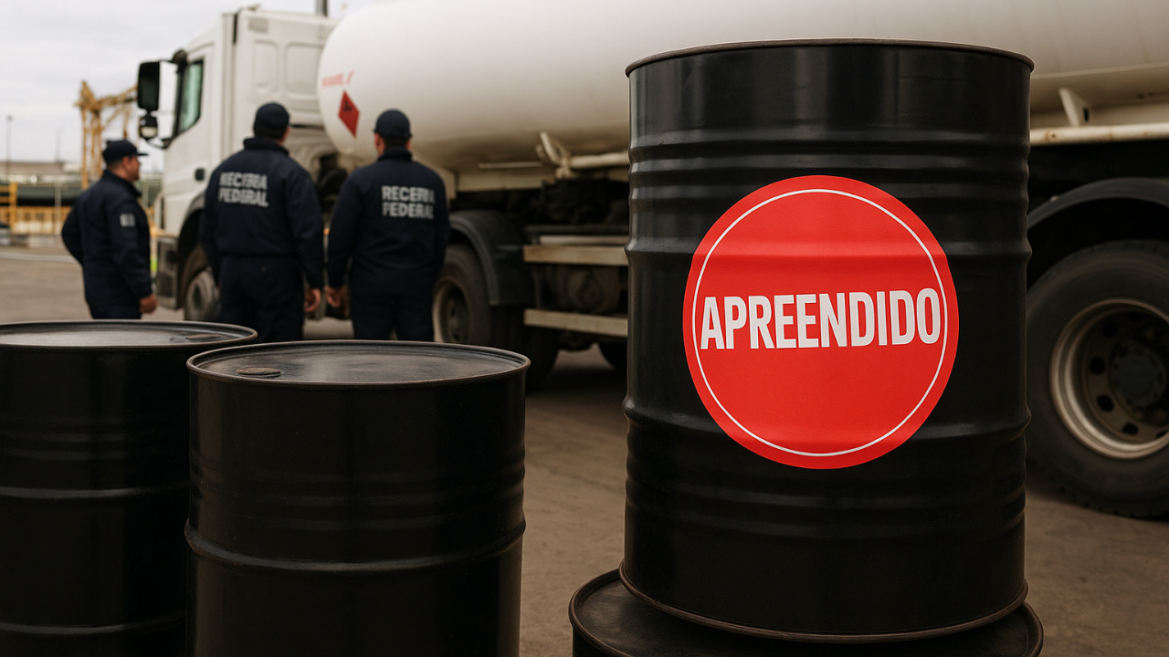 Receita Federal intensifica combate às fraudes nos combustíveis e mira importação irregular com operação nacional que expôs esquema de lavagem de dinheiro, sonegação fiscal e desvio de nafta. Fonte: IA