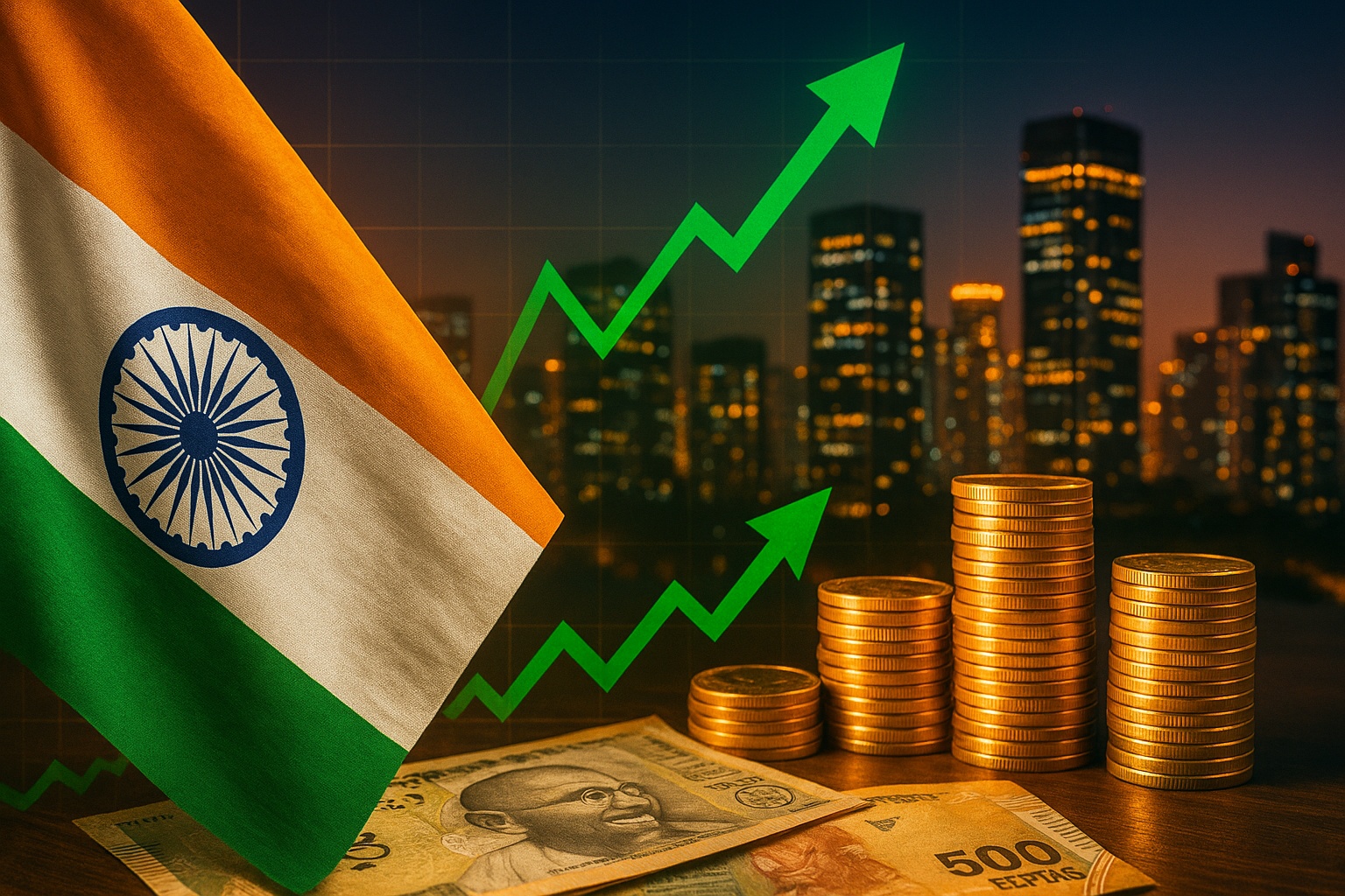 FMI confirma: Índia será a economia que mais cresce em 2025, com expansão acima de 6%, atraindo bilhões em investimentos e mudando o centro de gravidade da Ásia