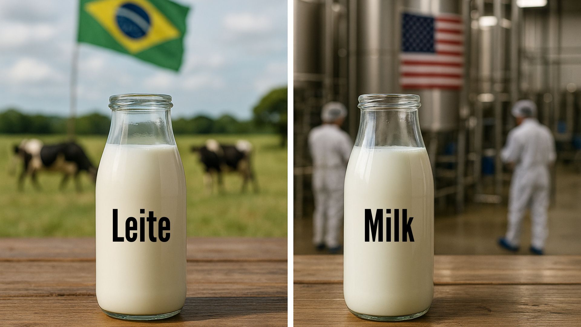 Vacas em ordenha mecanizada em fazenda leiteira brasileira, representando a busca por maior produtividade e modernização no setor.