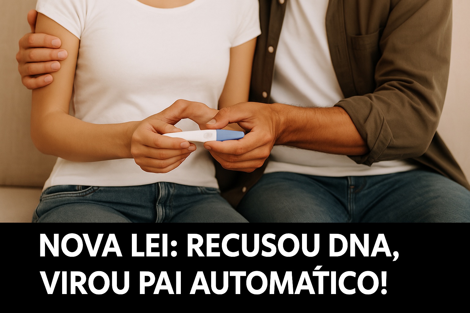 Com a chegada do Projeto de Lei 4/2025, quem recusar exame de DNA poderá ser reconhecido automaticamente como pai no registro civil