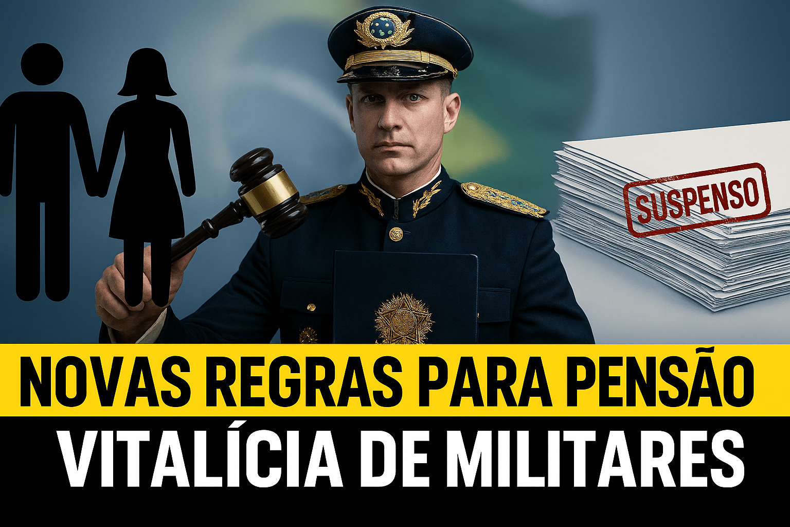 Com o PL 1160/2025 em tramitação na Câmara, pensão vitalícia de militares passa a ter novas regras e poderá ser suspensa em caso de novo casamento ou união estável
