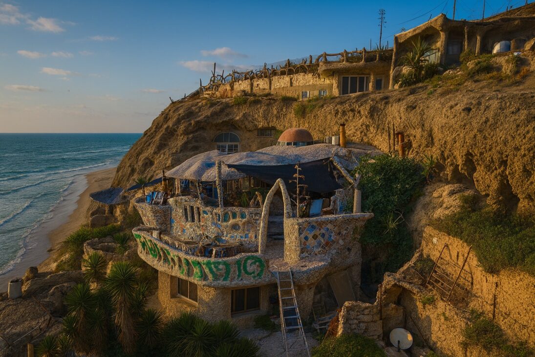 Israel, Casa En El Acantilado, Cueva