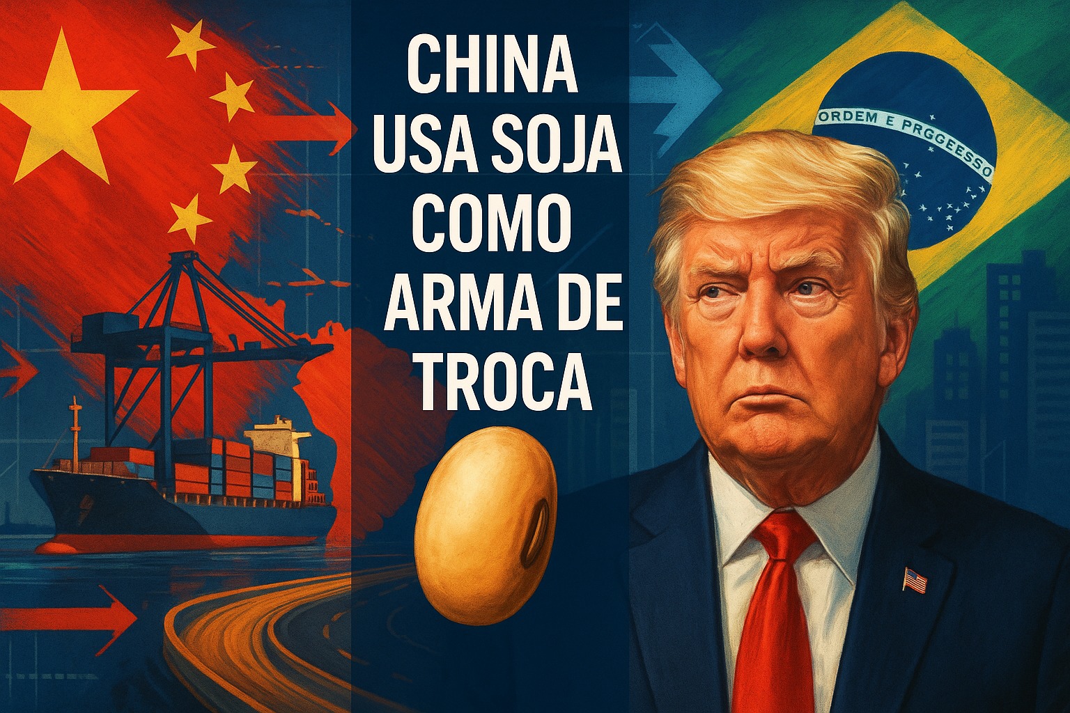 Soja, Economia, China, EUA, Brasil, Tarifas