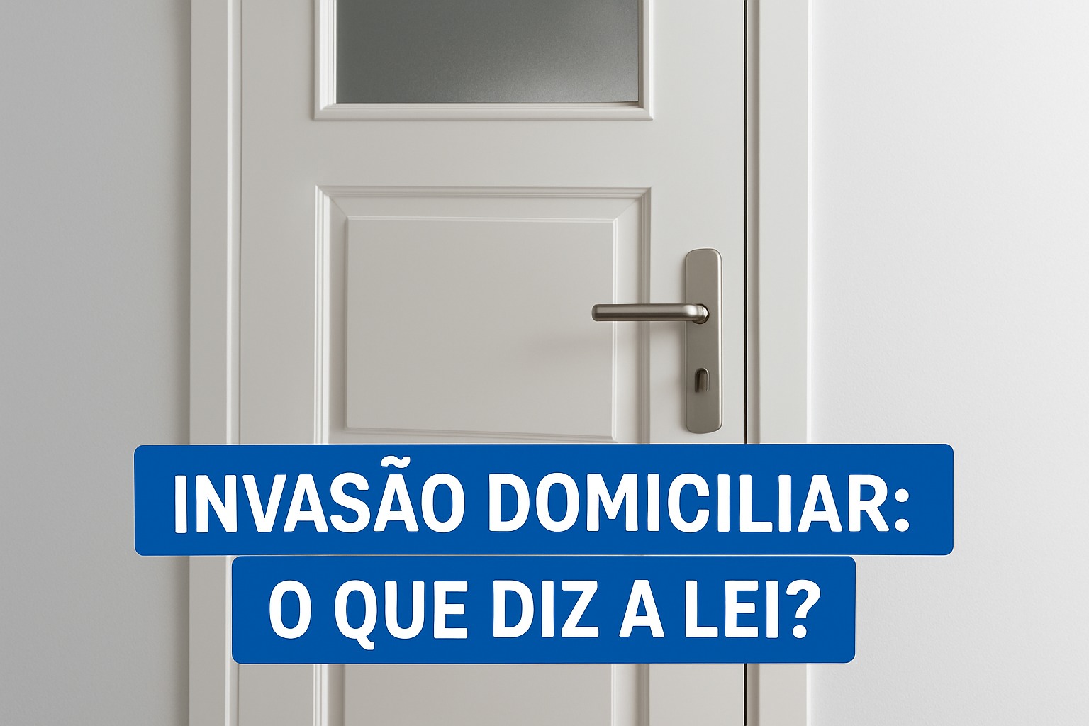Invasão domiciliar, Casa, Lei, Invasão