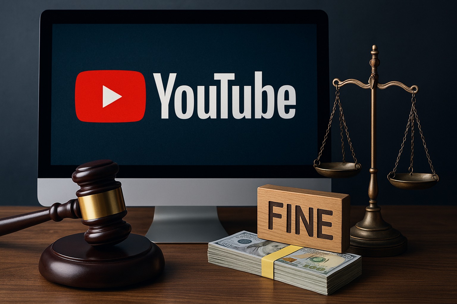 Disney, YouTube, Multa