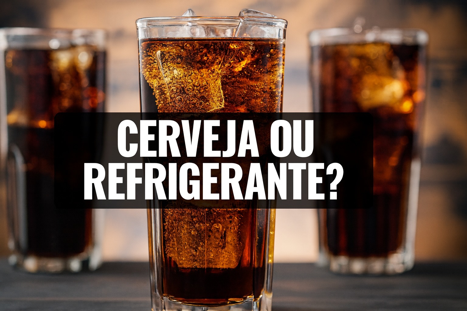Refrigerantes, Cerveja, Saúde