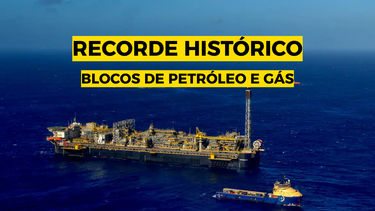 O Brasil alcançou em 2024 um recorde histórico no número de blocos exploratórios de petróleo e gás sob contrato, segundo a ANP. Saiba os números, as bacias mais disputadas, as empresas líderes e os investimentos previstos. Fonte: Agência Brasil