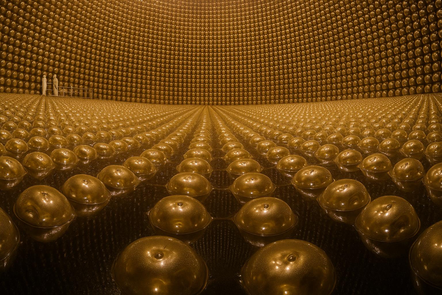 Sob uma montanha no Japão, uma câmara dourada guarda 50 mil toneladas de água tão pura que se torna corrosiva, capaz até de danificar metal, devido à ausência quase total de impurezas