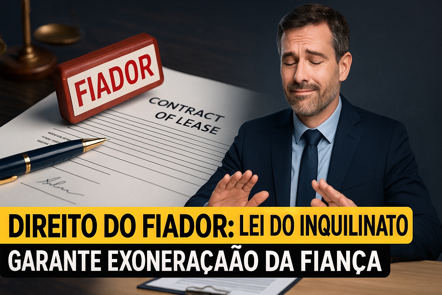 O direito que quase nenhum fiador conhece: a Lei do Inquilinato garante exoneração da fiança e permite encerrar a responsabilidade em contratos de longa duração