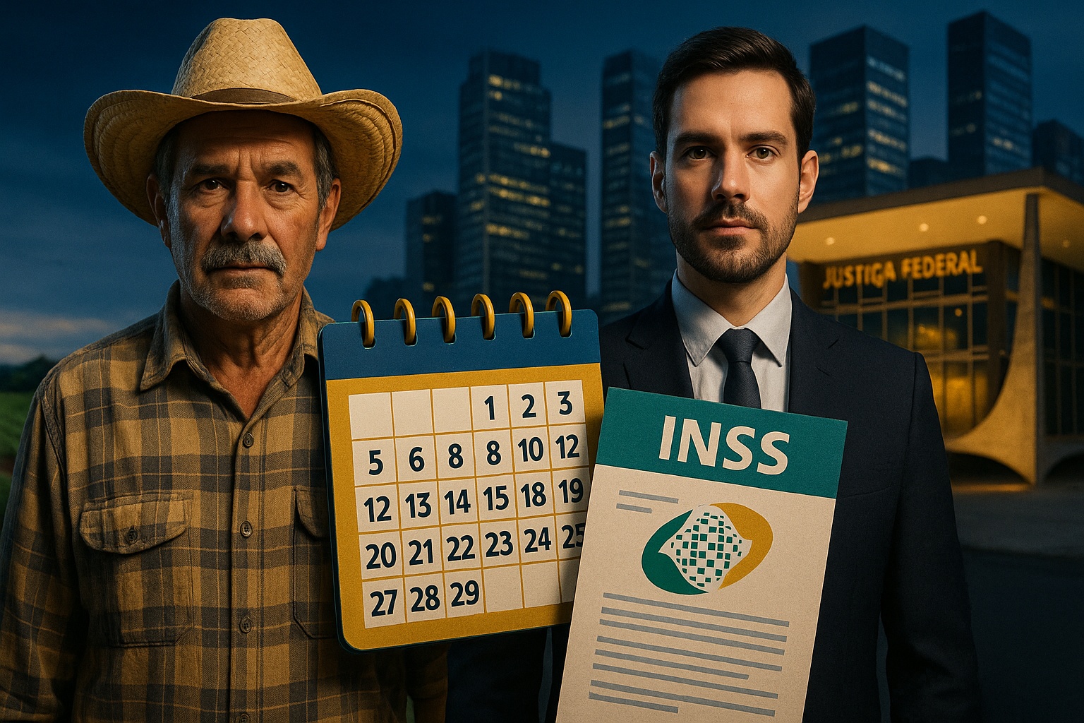 INSS e Justiça reconhecem aposentadoria híbrida: segurados podem somar tempo de trabalho rural e na cidade para completar a carência