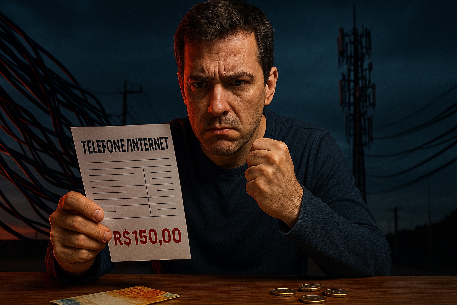 CDC garante: Telefone e internet falharam ou cobraram serviços não contratados? Consumidor tem direito à devolução em dobro e pode receber indenização por má prestação de serviço