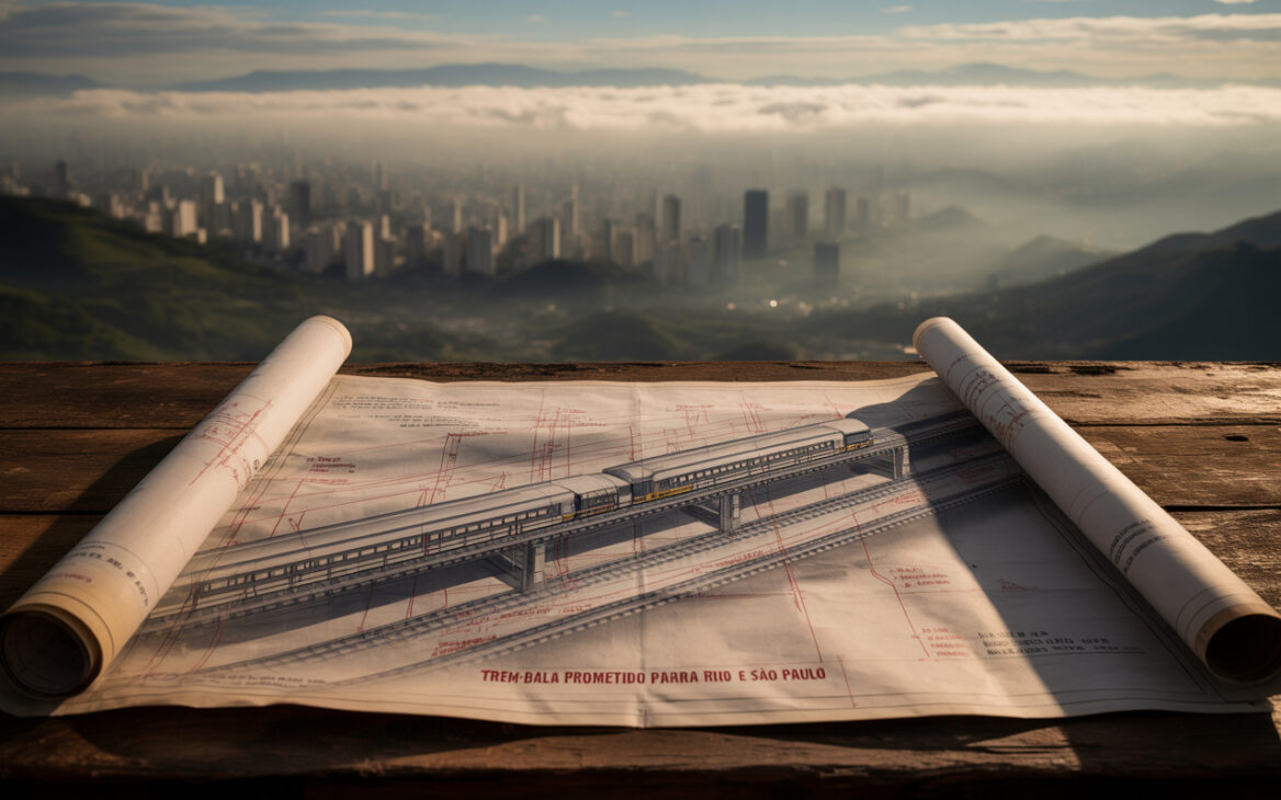 Tren bala prometido para unir Río y São Paulo en menos de 2 horas ya consumió millones en estudios desde 2007, pero nunca salió del papel y sigue siendo una promesa distante