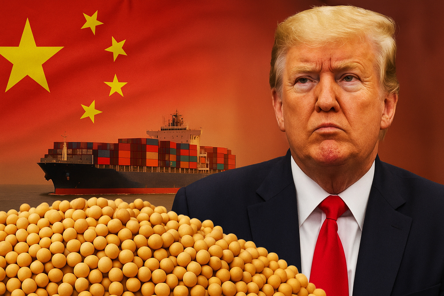 China ignora Trump e aposta na soja da Argentina: comércio exterior em choque global