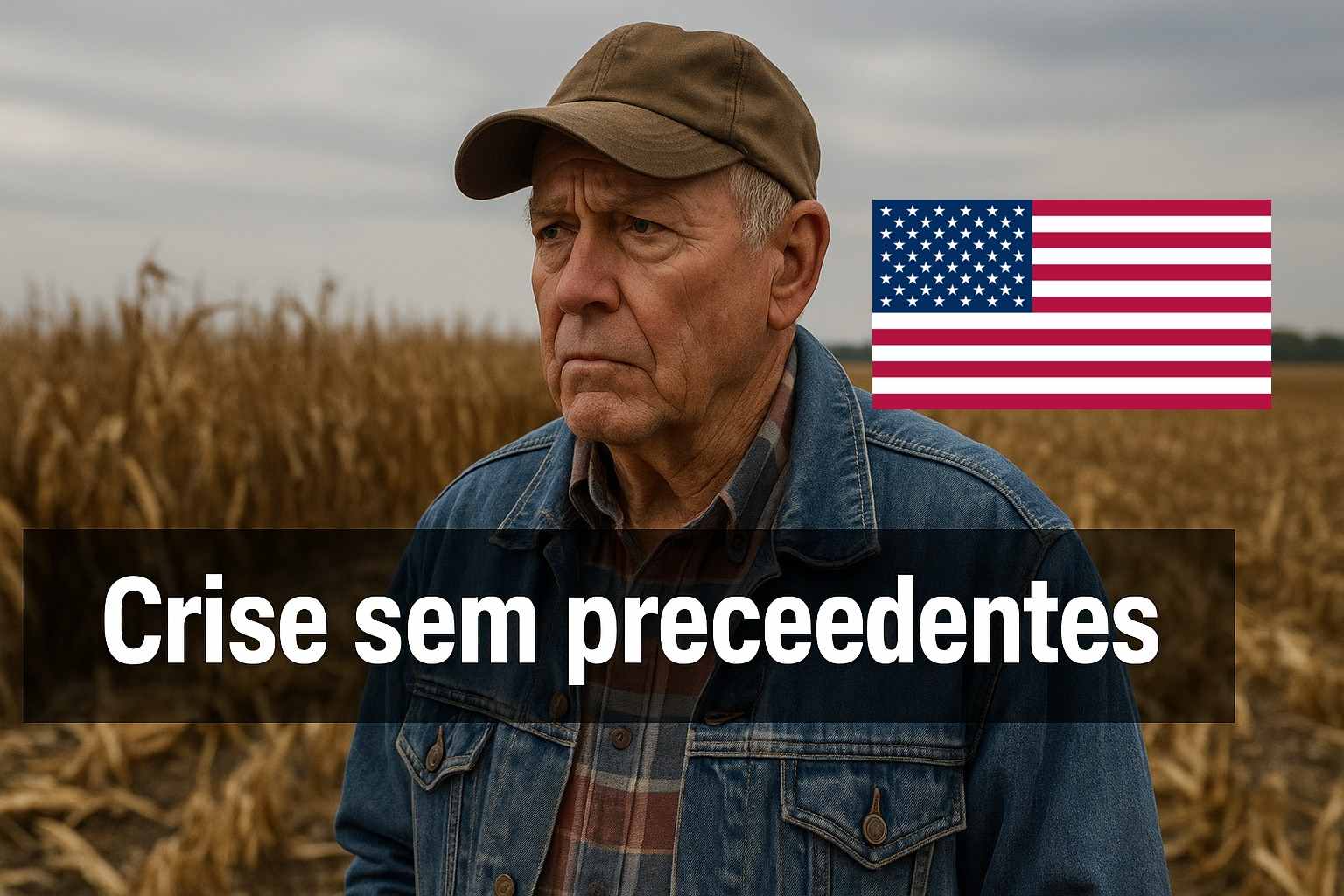 “Estamos quebrando”: agricultores dos EUA relatam perdas históricas e pressionam Trump por ajuda urgente para evitar colapso no campo