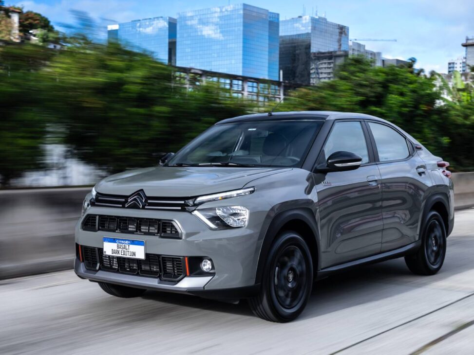 Citroën Basalt 2026 Dark Edition llega a Brasil con visual oscurecido, interior refinado, tecnología moderna y precio competitivo a partir de R$ 114.990.