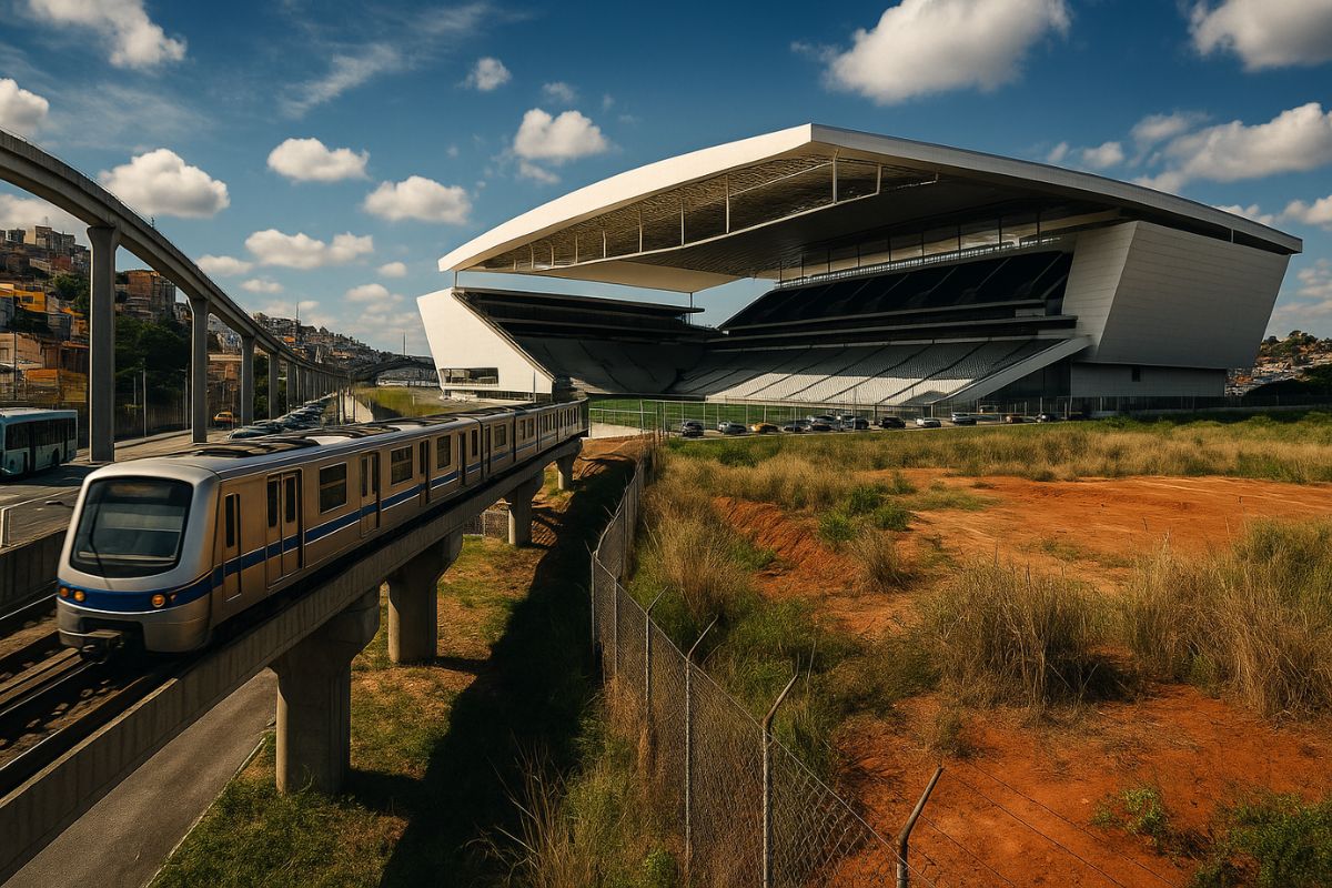 Itaquera completa 50 anos de promessas: metrô, estádio bilionário e planos que não geraram empregos nem melhoraram a qualidade de vida local.